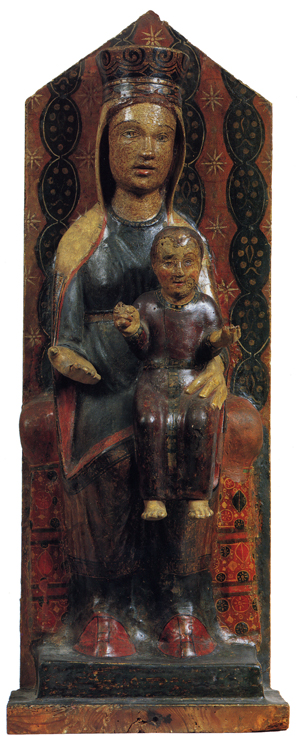 Madonna in maestà con il Bambino benedicente